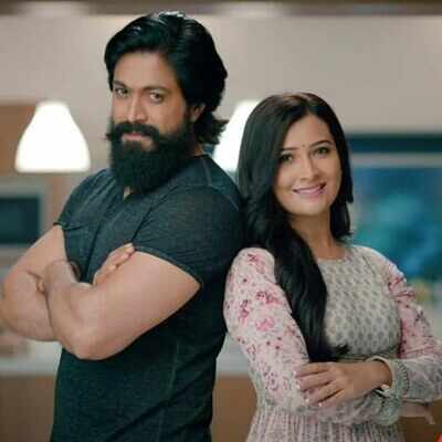 When Yash and Radhika Pandit reunited for the camera after four years
