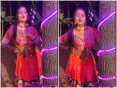 Watch: Anjana Singh grooves to Neha Kakkar and Tony Kakkar's hit song 'Shona Shona'