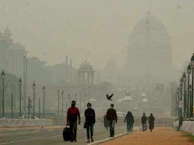 Delhi Air Pollution Delhi S AQI Remains In Severe Category Dense Fog