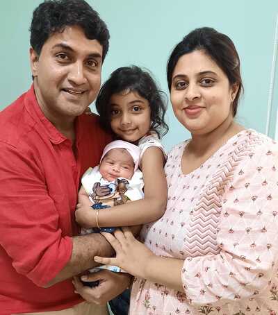 Harish Raj names his second daughter Dharshika