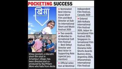 Short film shot in Akola village makes it big