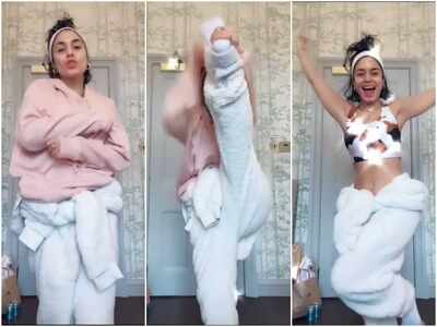 Vanessa Hudgens kicks off 2021 with the #FlexibilityChallenge