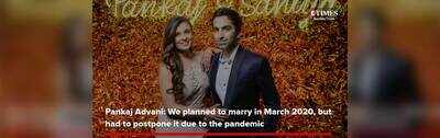 Pankaj Advani: We planned to marry in March 2020, but had to postpone it due to the pandemic