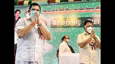 Aiadmk Puts Up Show Of Unity General Council Backs Edappadi K