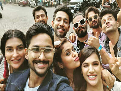 Bigg Boss 14 contestants Pavitra Punia, Jaan Kumar Sanu, Shardul Pandit and Naina Singh reunite