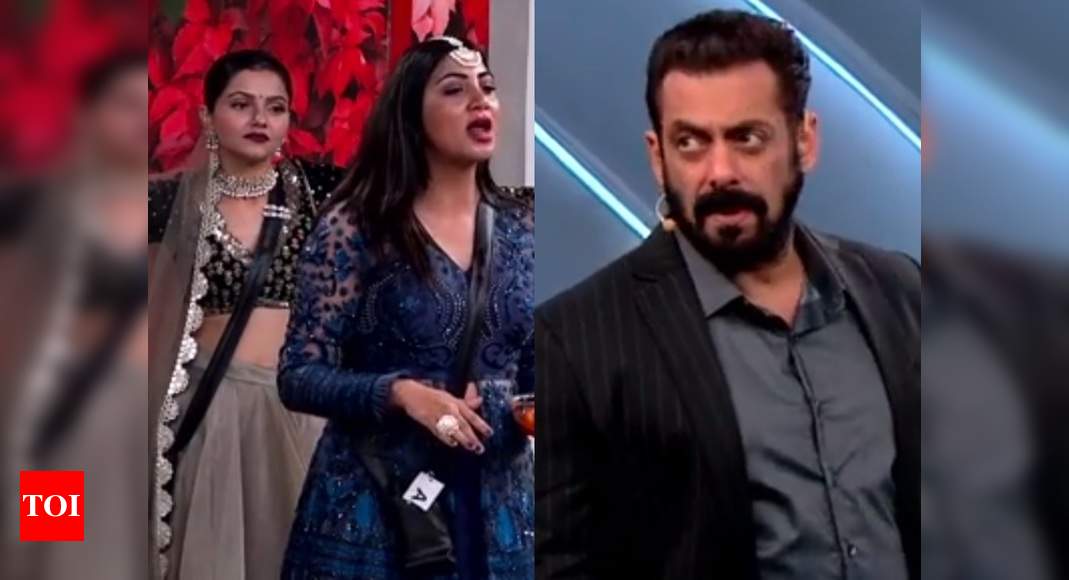 Bigg Boss Salman Khan Calls Rubina Dilaik Unsporting After She