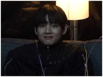 Watch Video BTS Member V Aka Kim Taehyung S Surprise 25th Birthday