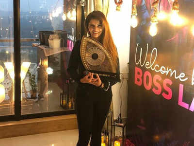 Abhinav Shukla Welcomes Home His Boss Lady And Bigg Boss Trophy