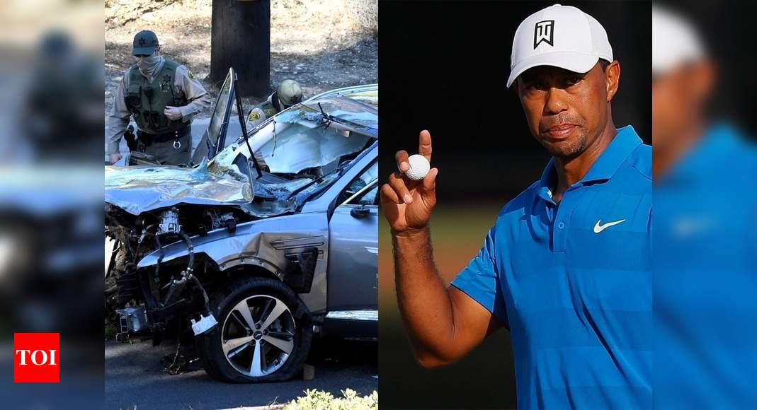 Tiger Woods Recovering After Surgery Following Roll Over Car Crash