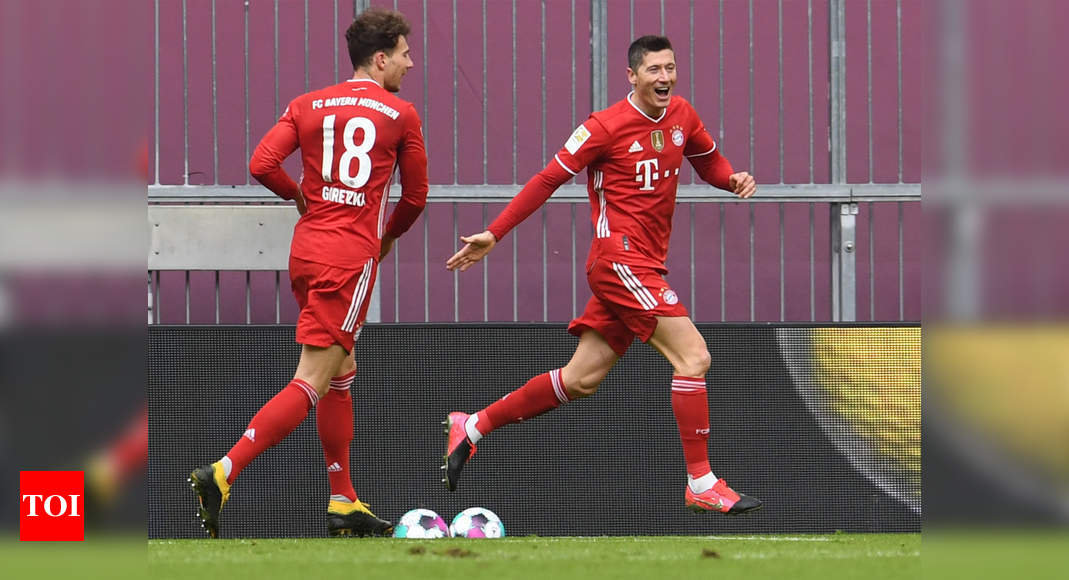 Lewandowski Hits Treble As Man Bayern Munich Run Riot Football