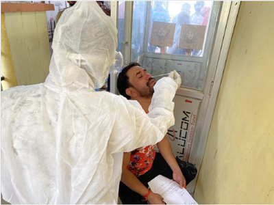 Nirahua undergoes COVID-19 test in Uttar Pradesh
