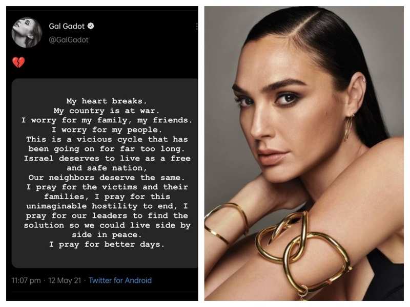 Gal Gadot Under Fire For Calling An End To Israel Palestine Conflict