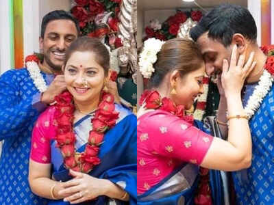 'Dancing Queen' judge Sonalee Kulkarni makes wedding with fiancé Kunal Benodekar official on her birthday