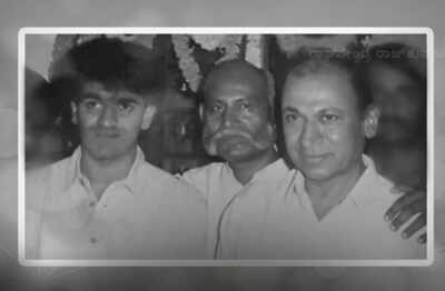 Raghavendra Rajkumar mourns the death of Dr Rajkumar yoga guru Honappa Fakeerappa Naikar
