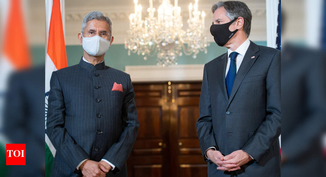 Antony Blinken says he held productive meeting with S Jaishankar; discussed Covid-19, India-China border situation and Afghanistan | India News