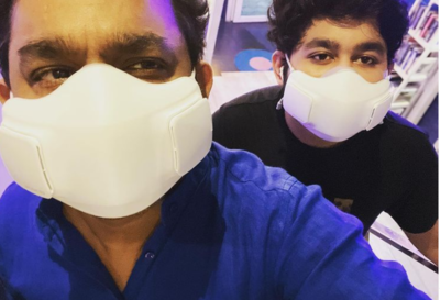 AR Rahman gets his first jab of the COVID-19 vaccine