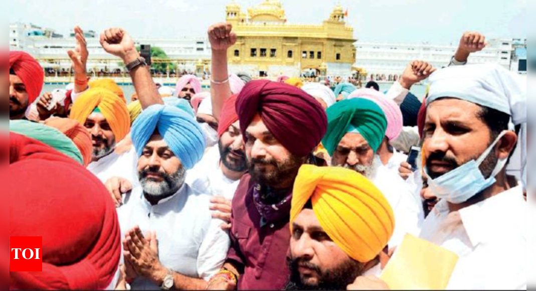 Navjot Singh Sidhu News Navjot Singh Sidhu Flaunts Strength Mlas