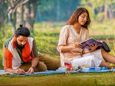Sumanth Ashwin launches the first look of his maiden production venture, '7 Days 6 Nights' with a breezy poster