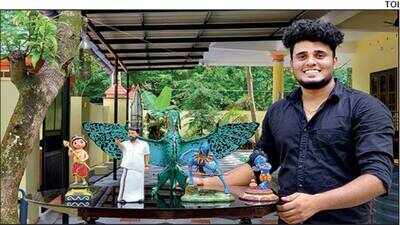 Kerala: Alappuzha youth S Harikrishnan creates magic with M-Seal craft
