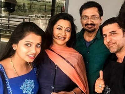 Radikaa Sarathkumar clarifies on Venu Arvind's health status