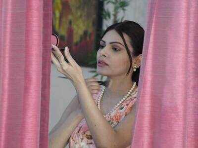 Sherlyn Chopra indulges in self care as she enjoys a makeover session at home- exclusive