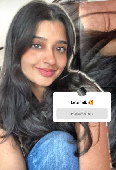 Aishani Shetty hosts a fun AMA session, gives a peak into her future projects