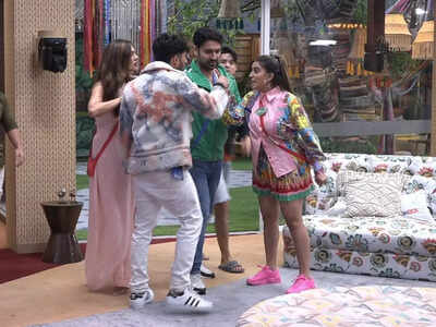 Bigg Boss OTT: Akshara Singh gets into a fight with Zeeshan Khan; the former says 'Mera baap banne ki koshish matt karo'