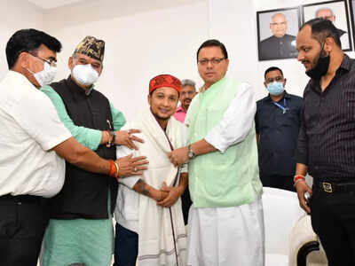 Indian Idol 12 winner Pawandeep Rajan announced as Uttarakhand’s Art, Tourism, Culture Brand Ambassador by CM Pushkar Singh Dhami