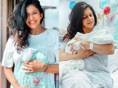 "Haven't felt my best": TV actress Kishwer Merchant shares photos of her newborn, quips about her challenging C-sec delivery