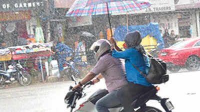 Heavy rainfall alert after record heat in the northeast states