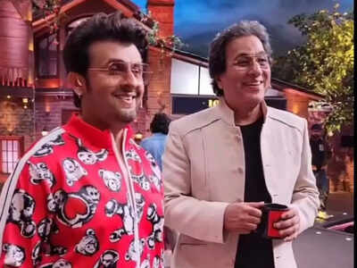 Archana Puran Singh shares BTS video of Sonu Nigam and Talat Aziz’s musical banter on the sets of The Kapil Sharma Show, watch