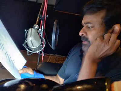 'Acharya' star Chiranjeevi lends his voice for Krishna Vamsi's 'Rangamarthanda'. See pic