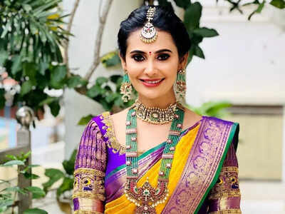 Wedding festivities begin at Kavya Gowda's residence