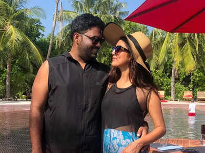 Newlyweds Priyanka Chincholi and Rakesh Kumar enjoy a lavish honeymoon