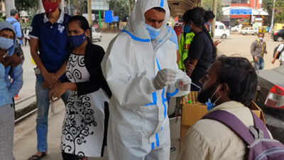 Active Covid-19 cases cross 10,000 for first time since October 10; Bengaluru accounts for 84%