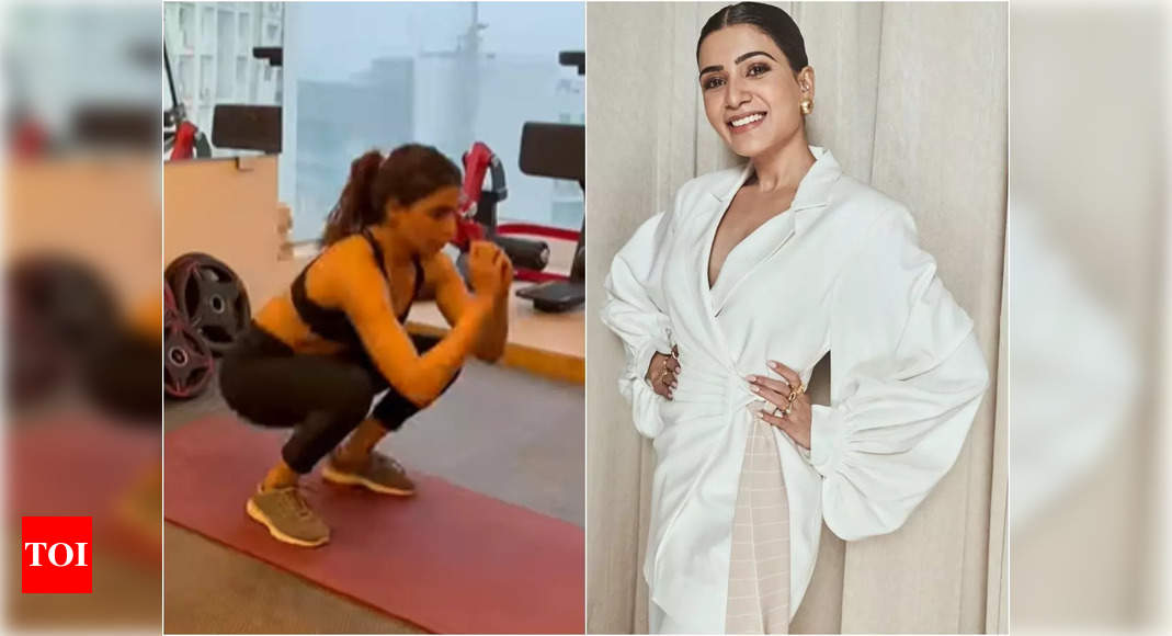 Samantha Ruth Prabhu Inspires Fans To Level Up In His Latest Workout