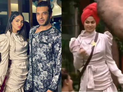 Bigg Boss 15: Not Anusha Dandekar but Karan Kundrra referred to Yogita Bihani as his ex girlfriend after seeing Shamita Shetty don a similar dress