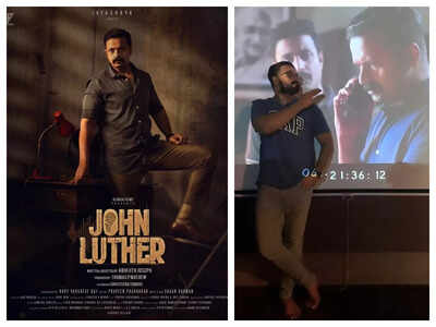 Jayasurya kick-starts dubbing for his upcoming thriller film ‘John Luther’, see pic