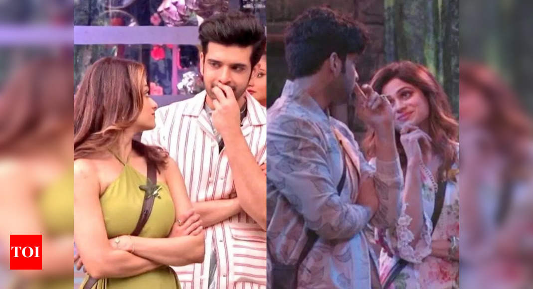 Bigg Boss 15 Shamita Shetty And Karan Kundrra Learn That Their Fans