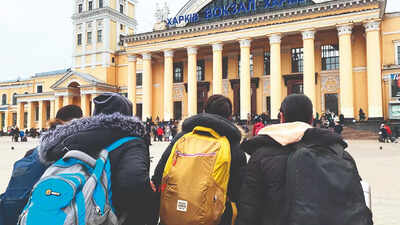 Ukraine crisis: After 8km walk from hostel, Indian youth stranded at railway station