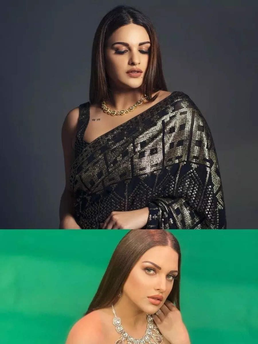 Bigg Boss 13 Fame Himanshi Khurana S Regal Ethnic Looks Times Of India