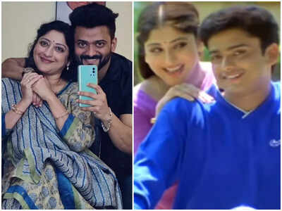 Manikuttan recreates his popular dance moves with on-screen mother Lakshmi Gopalaswamy after 17 years; watch