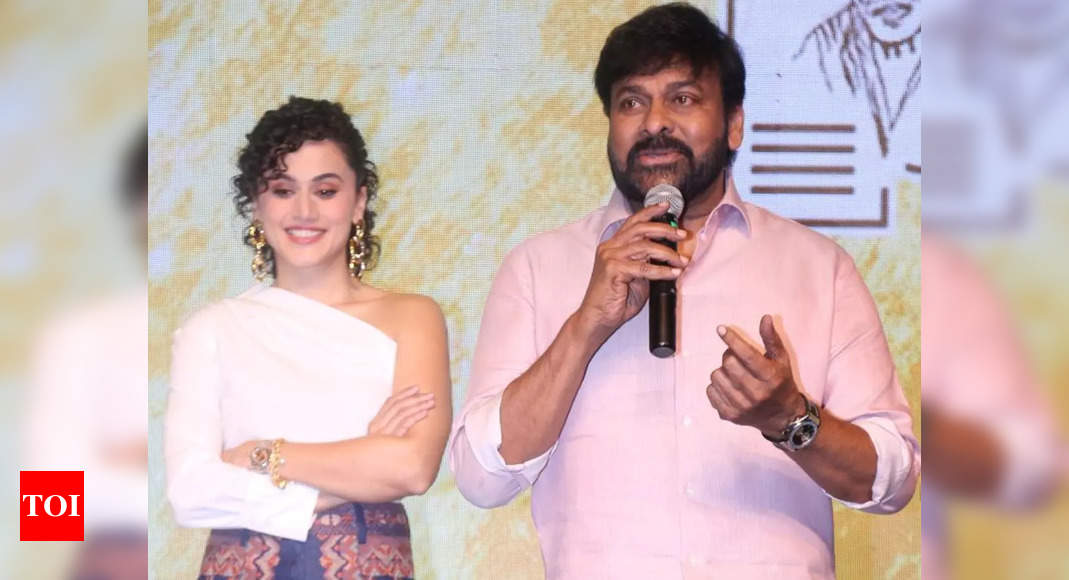 Mishan Impossible Pre Release Event Chiranjeevi Heaps Praise On