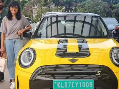 Superstar Manju Warrier owns the Mini Cooper electric