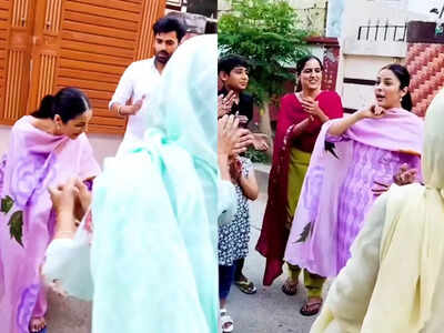 Watch: Shehnaaz Gill singing Punjabi boliyan at her native place is all things adorable