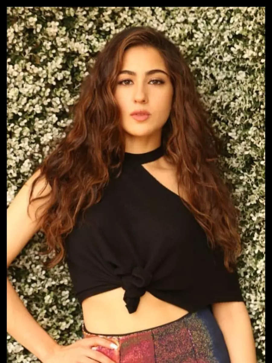 9 Times Sara Ali Khan Stunned In Blingy And Shimmery Outfits Times Of