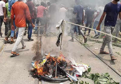 Agnipath Protests 4 Trains Of North Western Railway Cancelled Jaipur