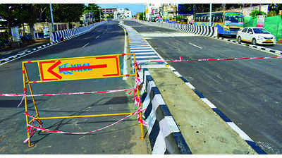 With safety features, Trichy Road flyover reopens today