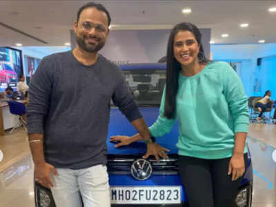 Sharmishtha Raut gifts her husband a luxury car; says, "I am happy that I could buy finally"