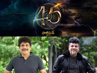 Shivarajkumar's next titled '45'; Akkineni Nagarjuna releases title poster